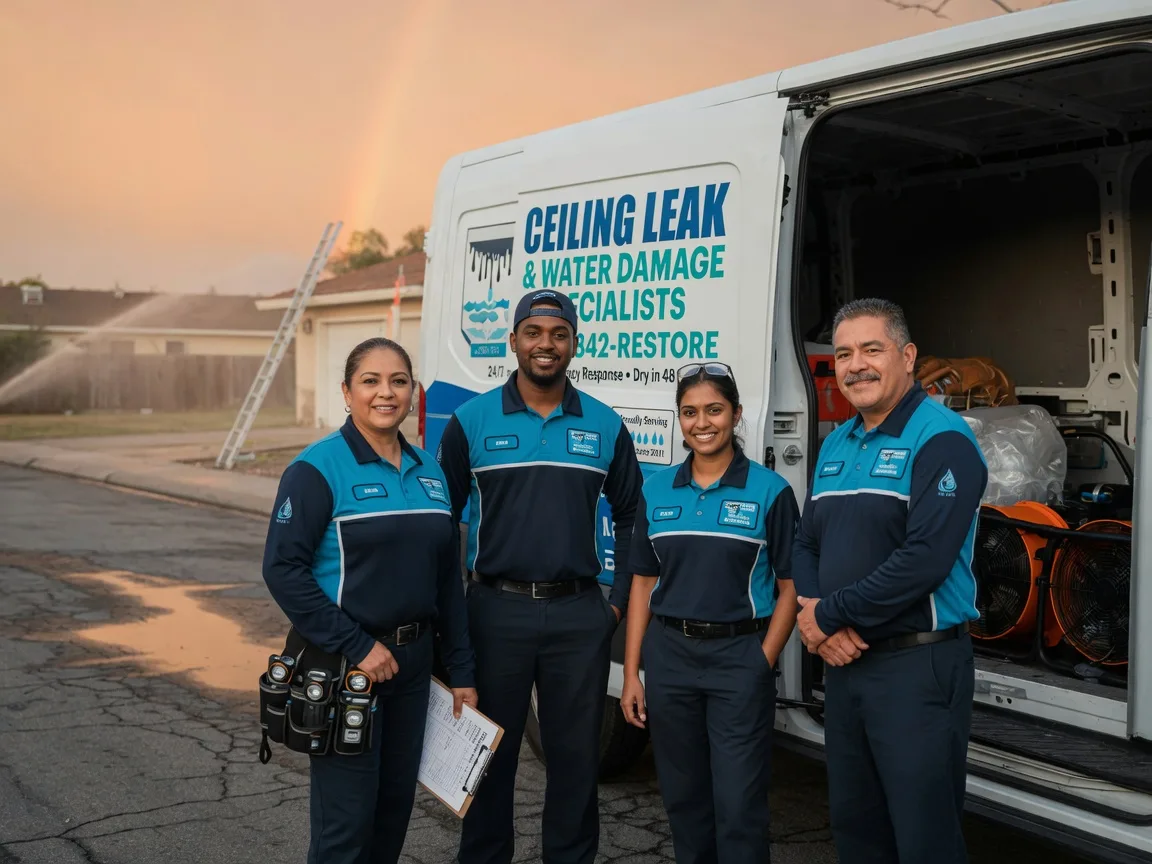 Ceiling Leak Cleanup company in Mint Hill, NC